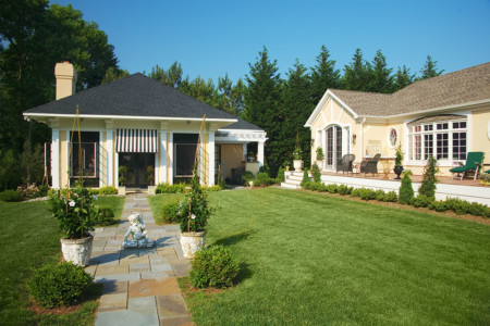Renovation and New Pool House on the Miles River | By Christine M. Dayton Architect, P.A.
